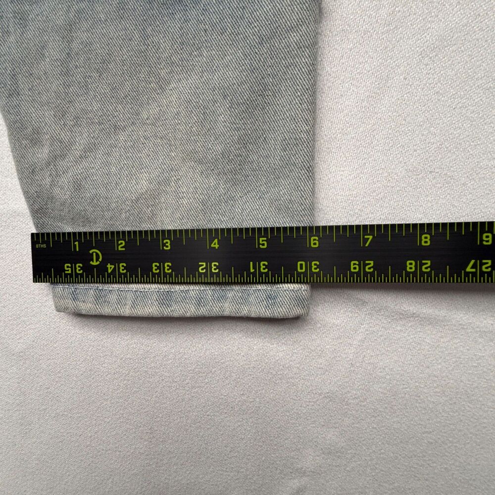 Rehab Lab Drop Crotch Jeans Womens Med Distressed Pockets - Picture 6 of 10
